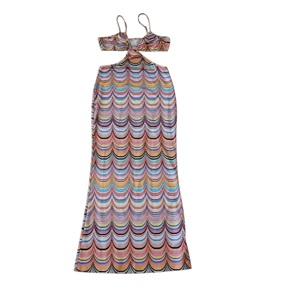 SHEIN Cutout Maxi Dress